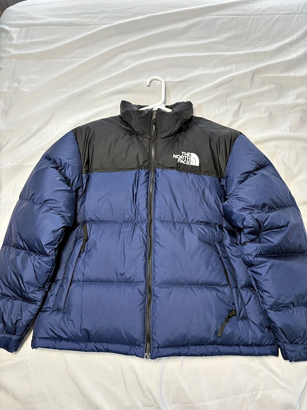 The North Face 1996 Retro Nuptse Jacket Blue & Black Puffer